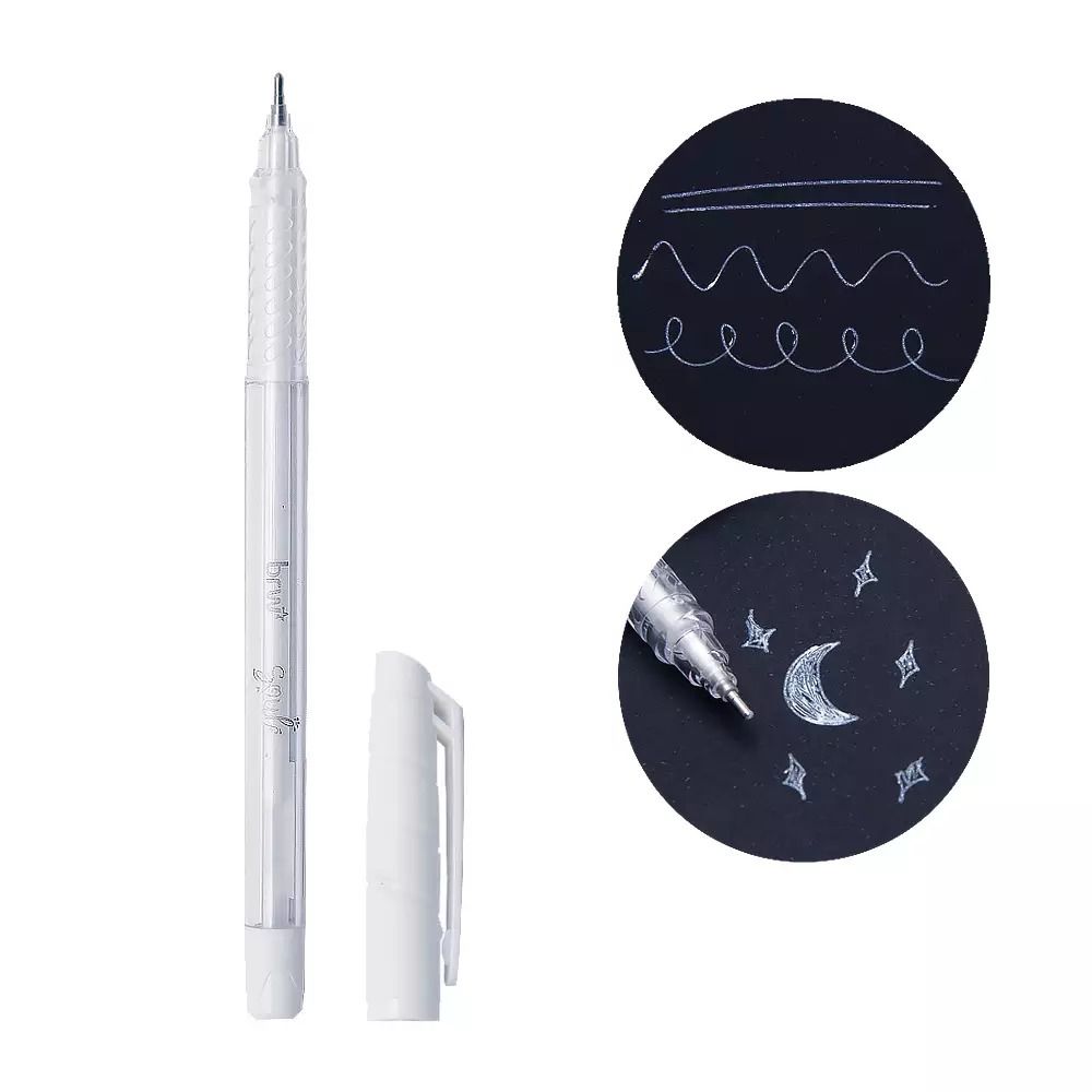 CANETA GEL BRW BRANCA